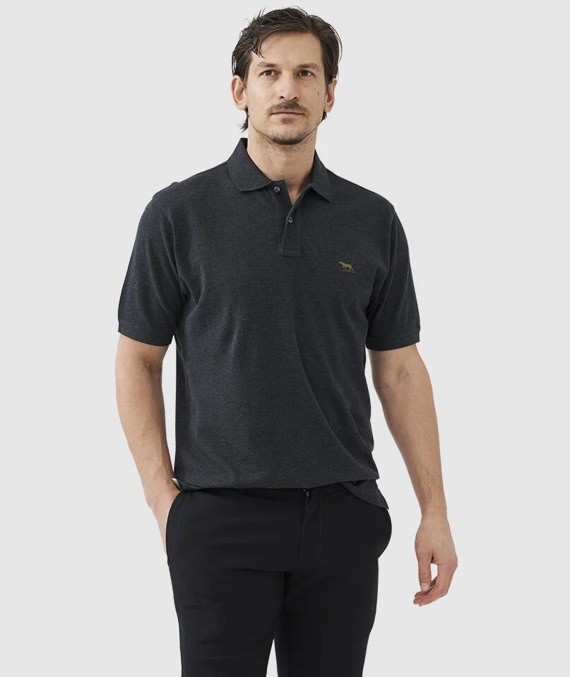 rodd and gunn polo charcoal