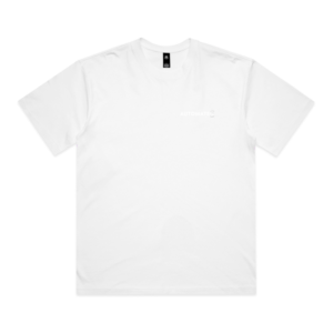 box tee white