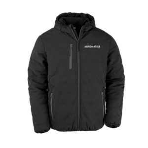 automate x padded winter jacket
