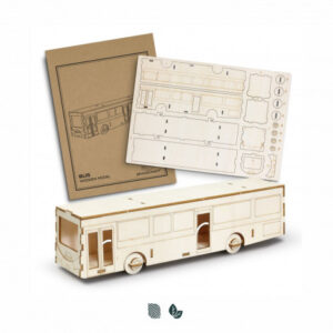 brandcraft bus wooden model