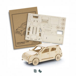 brandcraft hatchback car wooden model