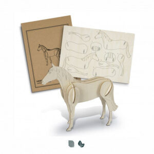 brandcraft horse wooden model