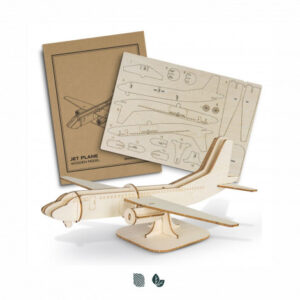 brandcraft jet plane wooden model