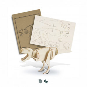 brandcraft tyrannosaurus rex wooden model