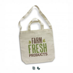 cotton shoulder tote bag