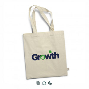 sonnet recycled cotton tote bag